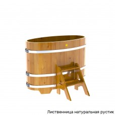 Купель овальная BentWood 0,69х1,31 лиственница