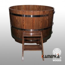 Купель Maestro Woods круглая D=1,17 H=1,10м из лиственницы морёной