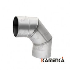 Отвод EcoFlue нерж 1мм диаметр 115 угол 90