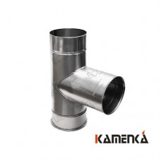 Тройник EcoFlue 1мм нерж, диаметр 115