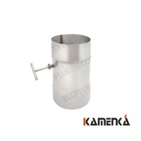 Шибер EcoFlue 1мм нержавейка, диаметр 150