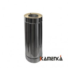 Труба сэндвич EcoFlue 1 мм нерж+нерж диаметр 200х115 длина 500