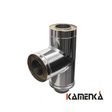 Тройник сэндвич EcoFlue 1мм нерж диаметр 200х115