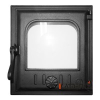 Дверца топочная стекло FireWay 240х280мм К402