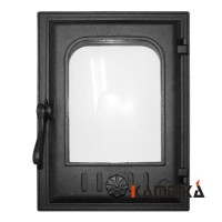Дверца топочная стекло FireWay 250х350мм К403