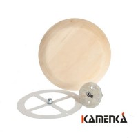 Клапан без гравировки D=100мм Липа